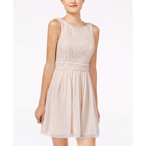 speechless glitter lace dress